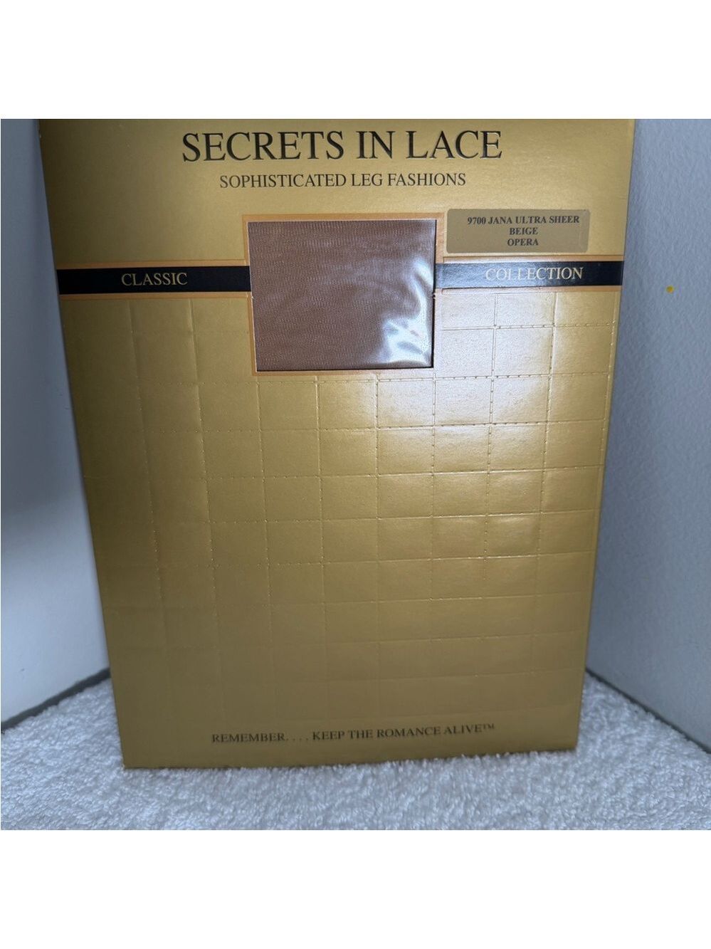 Secrets in Lace Jana Ultra Sheer Opera Size Hosiery